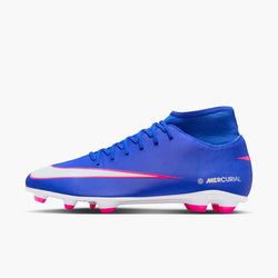 Nike Mercurial Superfly 10 Club Multi-Ground High-Top Soccer Cleats – Blue