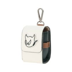 UNISEX Grainy Synthetic Leather ボールポーチ ネイビー