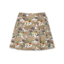 25SS 新作】WOMEN リゾートパターンスカート ネイビー