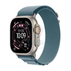Color – Natural Titanium Case with Light Blue Alpine Loop