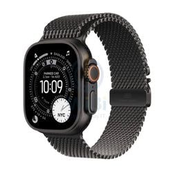 Black Titanium Case with Black Milanese Loop