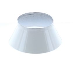  401 Aluminum (Old Style) Standard Escutcheon Skirt, White