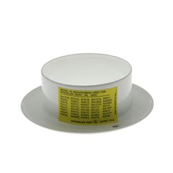 1/2" NPT, White, GF2W, 6800840000