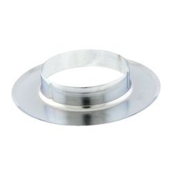 401 Steel (New Style) Flush Escutcheon Skirt, Chrome 2 3/16" ID