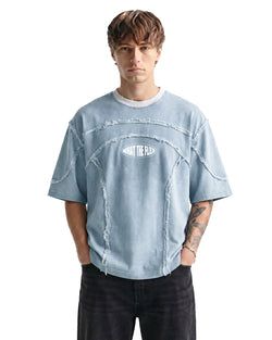 Denim Tshirt – Offset Blue