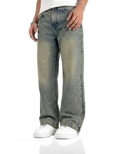 Straight cut jeans – Burnt Blue Straight