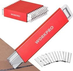 Color – Red - 12-Pack Extra Blades Included