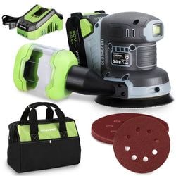 Size – Cordless Random Orbital Sander