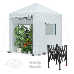 Style – 94 inch Lx70 inch W X98 inch H Pop Up Greenhouse(Small)
