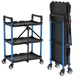 Standard Foldable (Weight Capacity: 210 lbs) – Glossy Blue