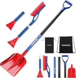 Set_Name – Snow Shovel & Ice Scraper & Snow Brush Tool