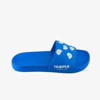 Trooper America Black Bandana Rubber Slide | Black Bandana Rubber 