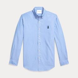 Blue Oxford Strip