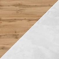 Color – Madera Rústica / Cemento Blanco