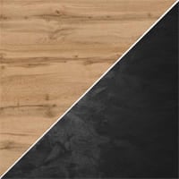 Colour – Concrete Black Effect / Rustic Oak
