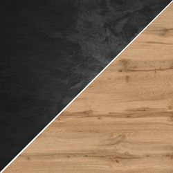 Rovere Rustico / Nero Cemento