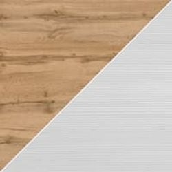 Rustic Oak / Ashwood White