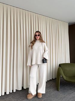 Taş Örme Triko Takım