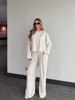 Taş Mermaid Bluz Pantolon Takım