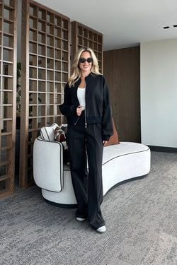 Siyah Nora Eşofman Takımı