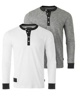 Color – White + Grey Set of 2