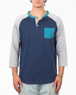 Color – Navy / Heather Grey