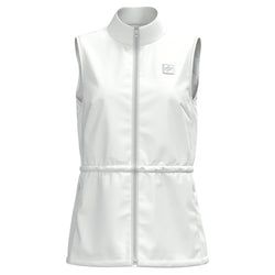 WOMEN ナイロンタフタストレッチ ベスト エッグプラント