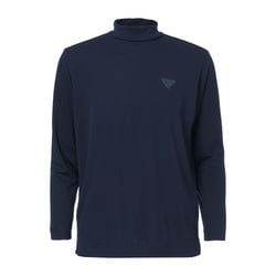 BRIEFING ブラックメッシュ長袖シャツ MEN SOFTCOOLトリコットメッシュ 半袖シャツ ネイビー 071452027