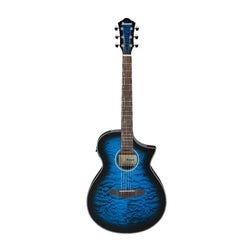 Color – Transparent Blue Sunburst