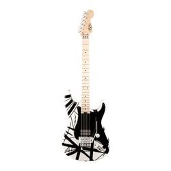 Finish – White with Black Stripes